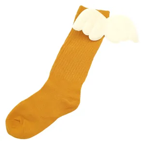 جوراب دخترانه مدل بال فرشته کد FBF-JB060KHR