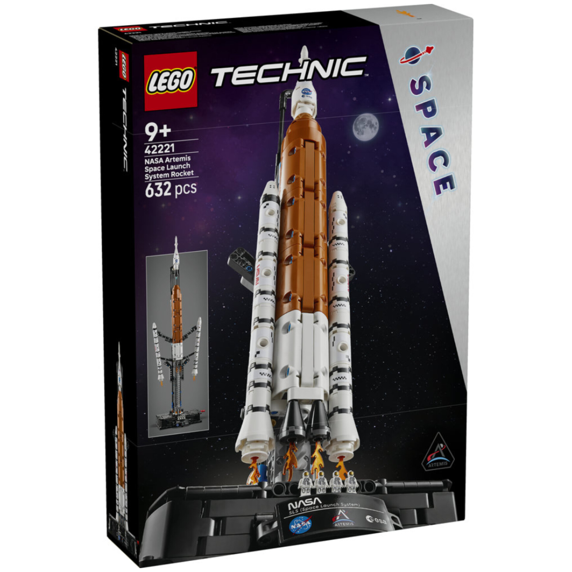 لگو 632 تکه سری تکنیک مدل NASA Artemis Space Launch System Rocket کد 42221