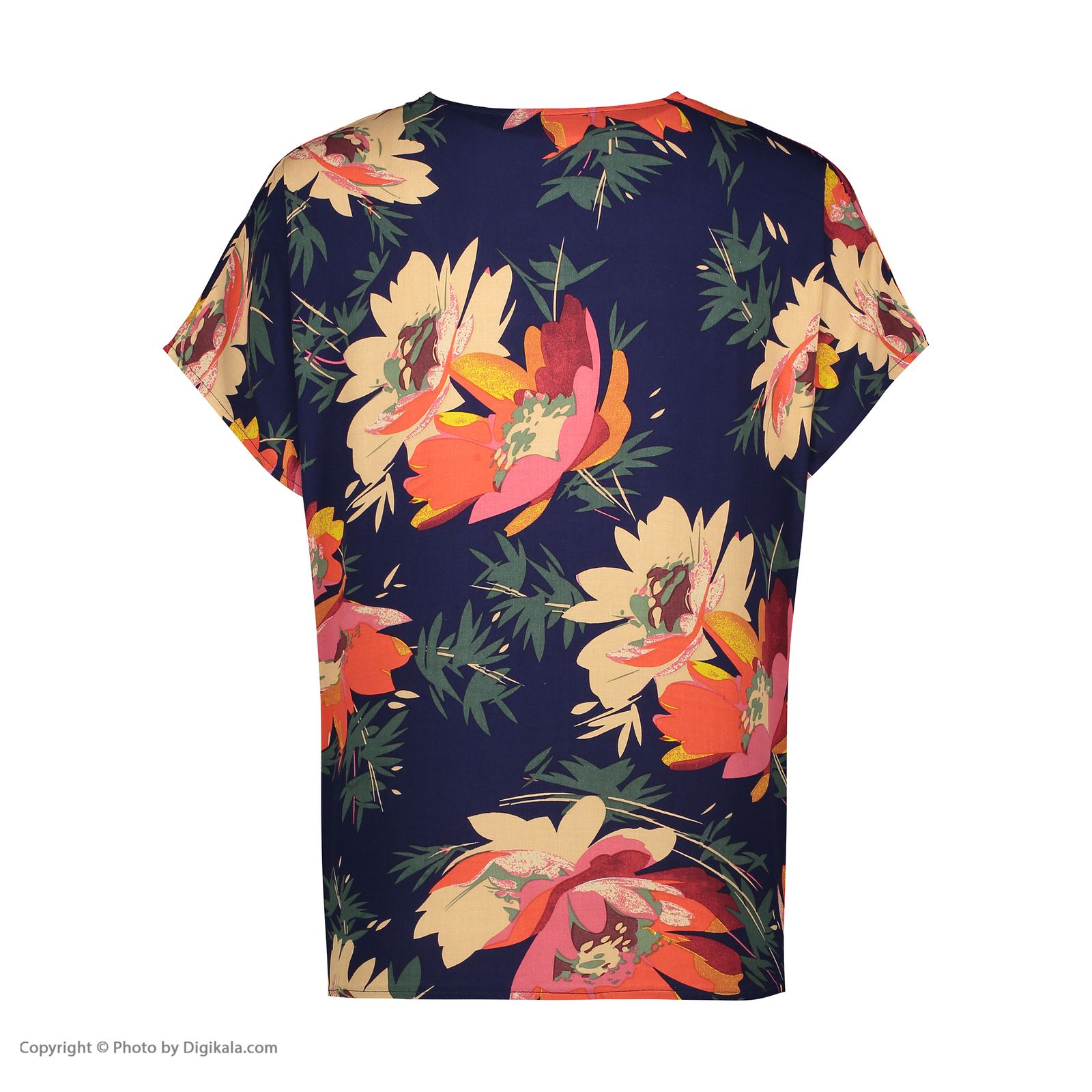 ست تی شرت و شلوارک زنانه افراتین مدل گلسا کد 6576 - - 5