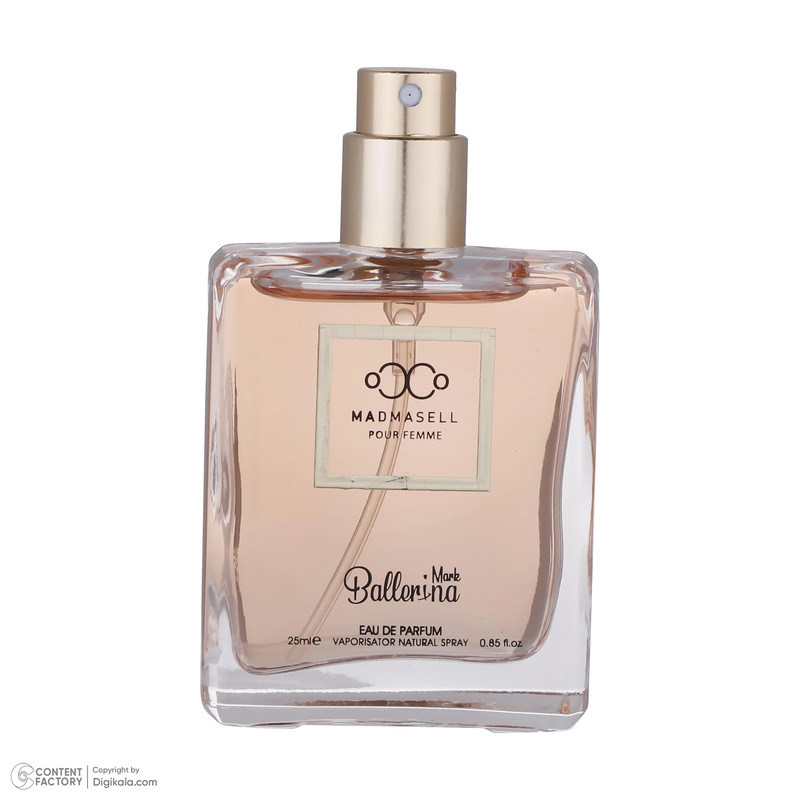 ادوپرفیوم زنانه بالرینا مدل COCO MADMASEL حجم 25 میلی‌لیتر