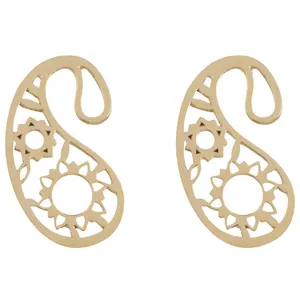 گوشواره طلا 18 عیار  درنیکا  مدل De5008
