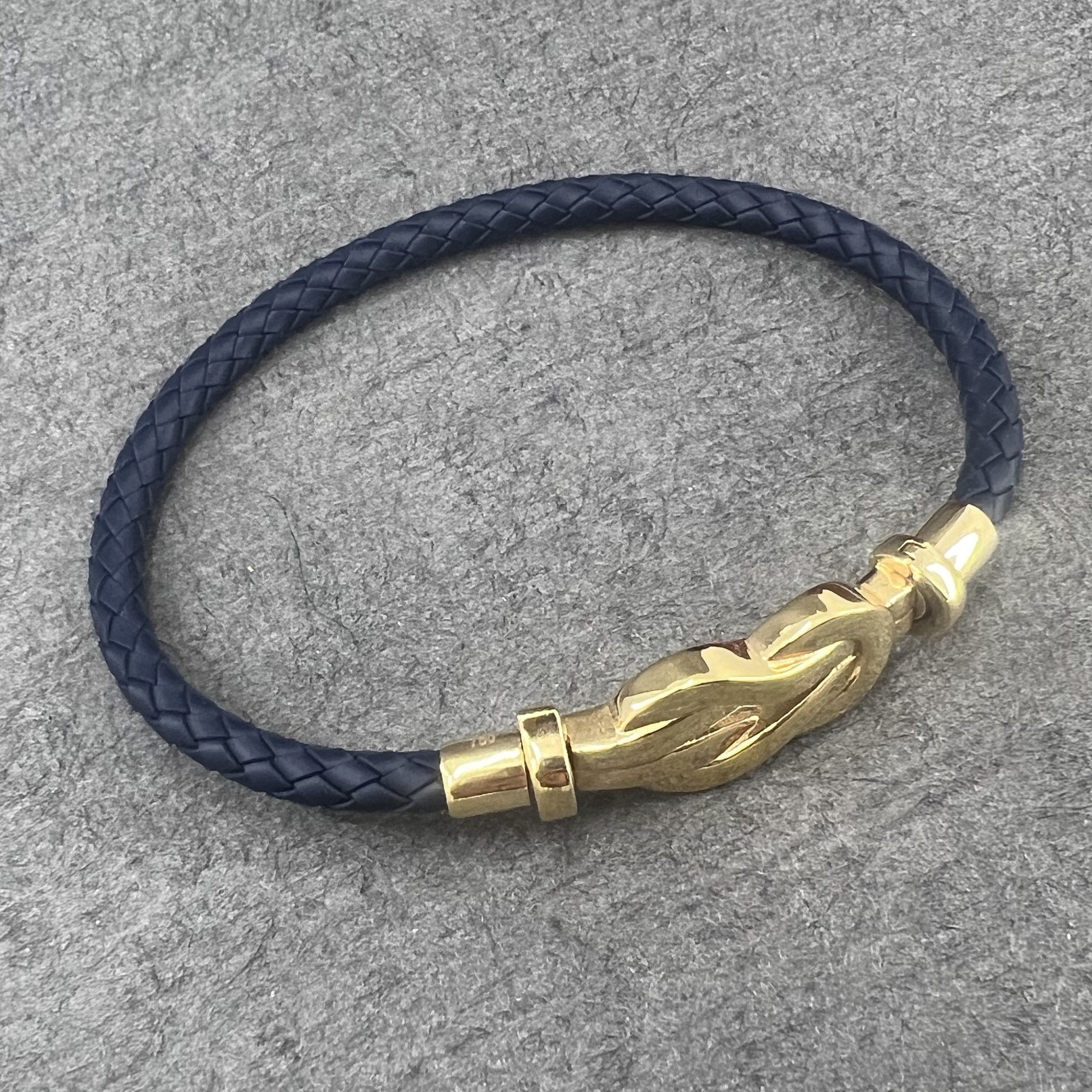 دستبند طلا 18 عیار زنانه دوست خوب مدل dk151 -  - 5
