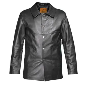 کت چرم مردانه چرمیران مدل  fc1016 C-AS
