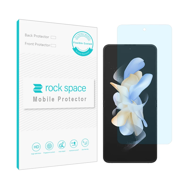 محافظ صفحه نمایش آنتی بلو راک اسپیس مدل HyBLU مناسب برای گوشی موبایل سامسونگ z flip 4