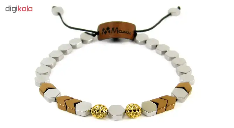 دستبند طلا 18عیار مانچو مدل bfg043