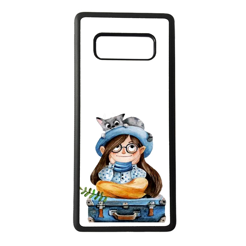 کاور طرح دخترانه مدل 0255 مناسب برای گوشی سامسونگ galaxy note 8
