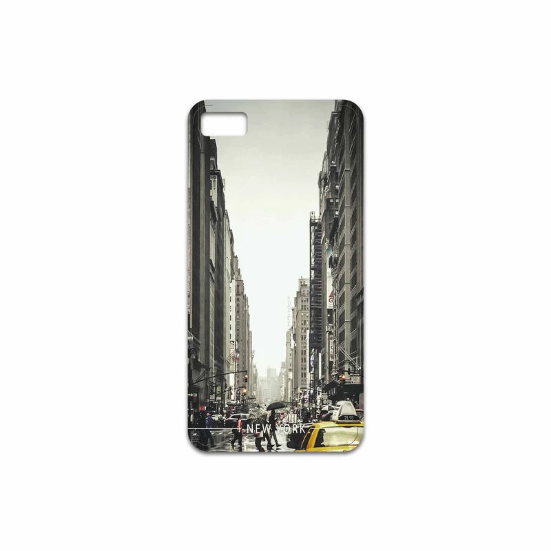 برچسب پوششی ماهوت مدل New York City مناسب برای گوشی موبایل بلک بری Z10