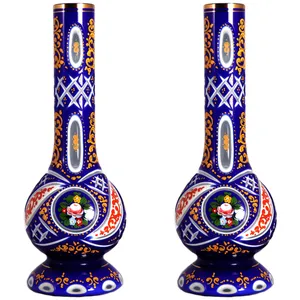 گلدان شیشه ای مدل AA2 بسته دو عددی