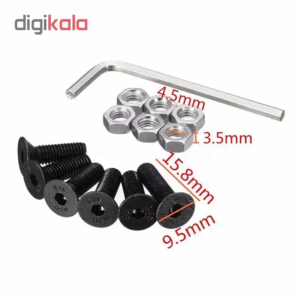 روکش پدال خودرو مدل RC مناسب برای 206 دنده دستی