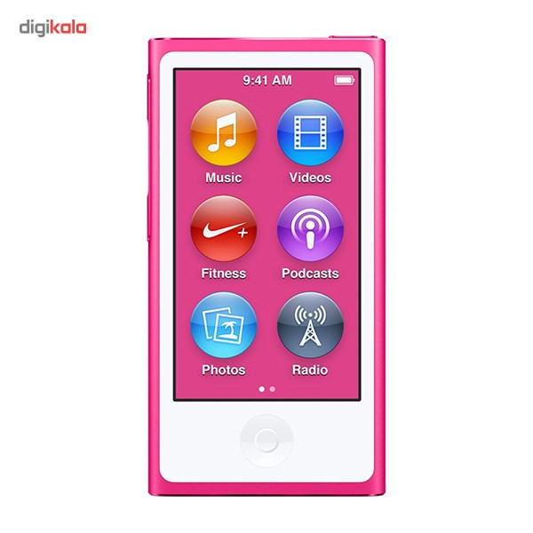 پخش کننده موسیقی قابل حمل اپل مدل iPod Nano نسل هفتم - ظرفیت 16 گیگابایت