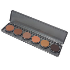 پالت 6 رنگ سایه چشم فشرده یوتری اف مدل Compact Powder شماره 2