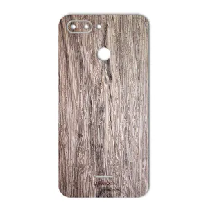 MAHOOT Walnut Texture Cover Sticker for Xiaomi Redmi 6