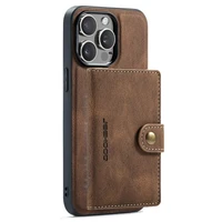 کاور جیهود مدل Leather Wallet مناسب برای گوشی موبایل اپل iPhone 15 Pro Max