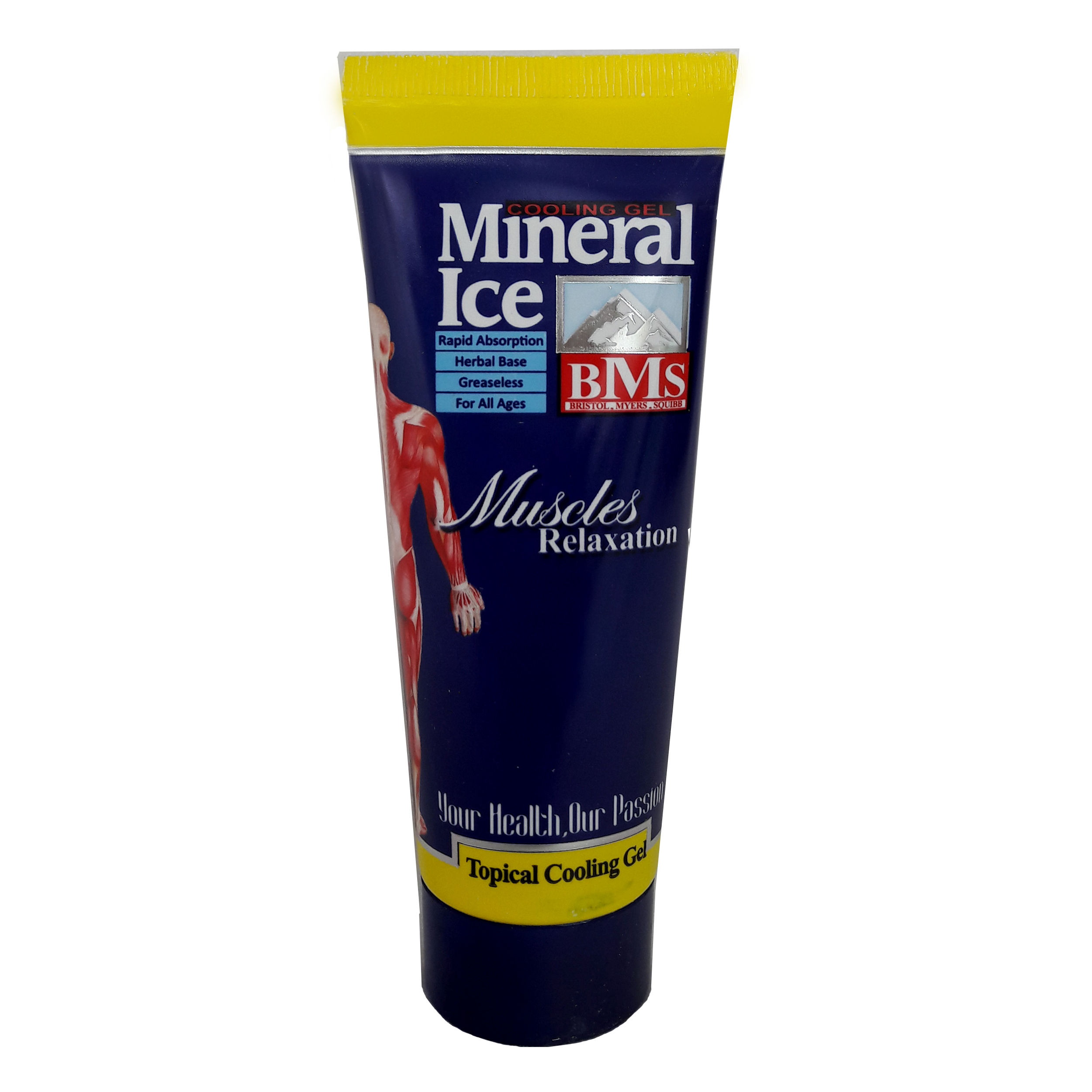 ژل موضعی عضلات و مفاصل مینرال آیس مدل C.gel حجم 80 میل