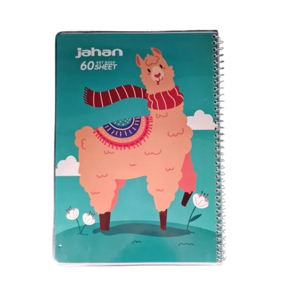 دفتر مشق 60 برگ جهان کد 534