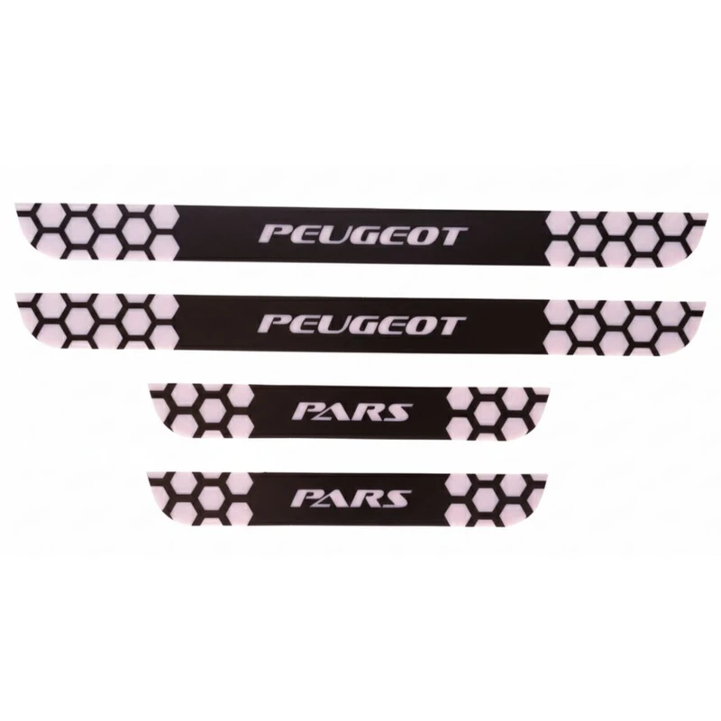 پارکابی خودرو دیزاین سنتر مدل W-PARS مناسب برای پژو پارس بسته 4 عددی