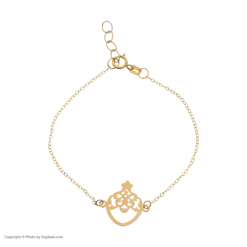 دستبند طلا 18 عیار زنانه مایا ماهک مدل MB0976