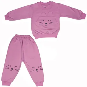 ست سویشرت و شلوار راحتی بچگانه مدل خرگوشی