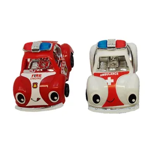 ماشین بازی مدل فولکس طرح امدادی کد Mni Car Action 1399 بسته 2 عددی