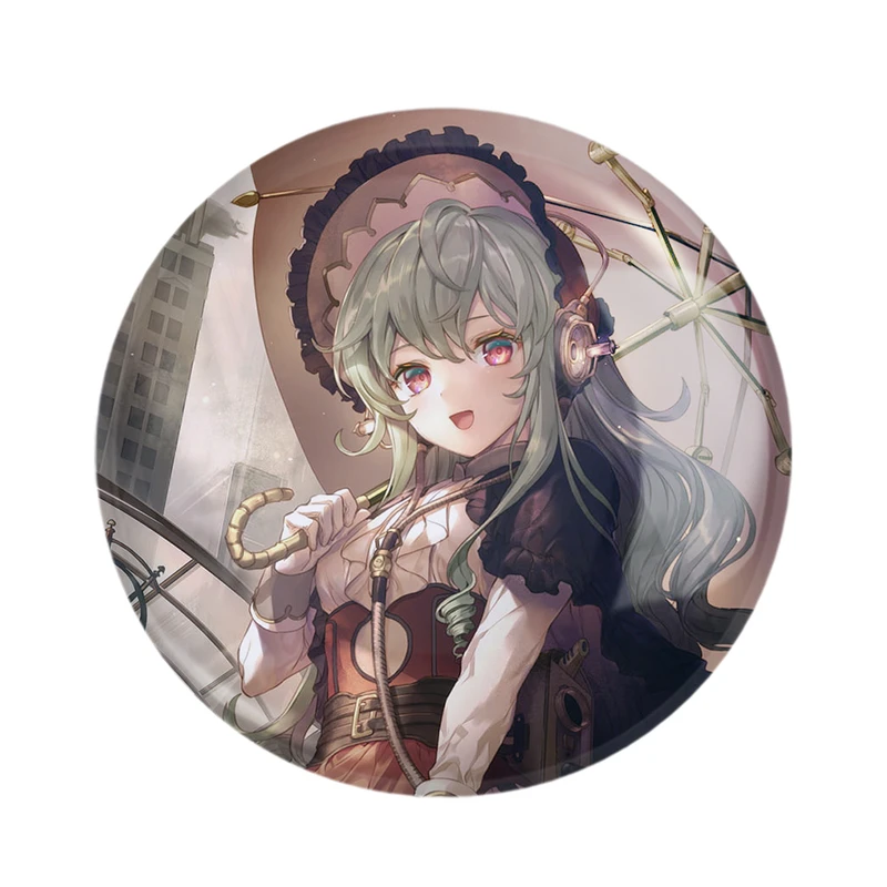 پیکسل خندالو مدل دختر انیمه ای کد 18033