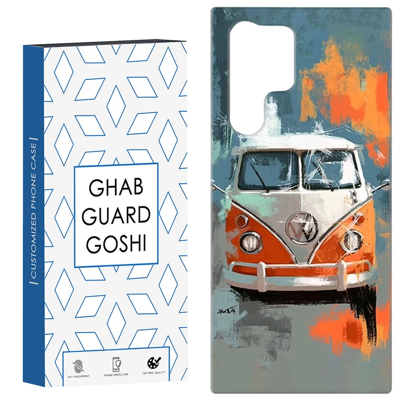 کاور قاب گارد گوشی طرح  فلوکس واگن کد Dimo-640 مناسب برای گوشی موبایل سامسونگ Galaxy S22 ULTRA
