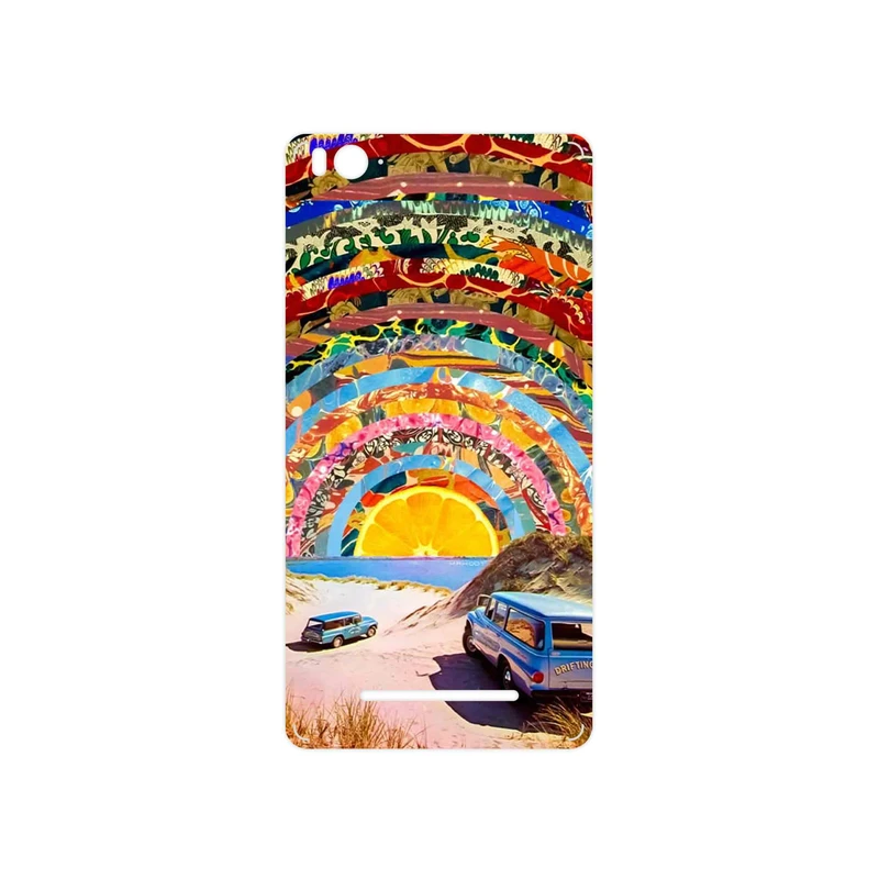 برچسب پوششی ماهوت مدل Collage of Orange Sky مناسب برای گوشی موبایل شیائومی Mi 4c