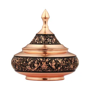 قندان مسی مدل سفینه کد 17