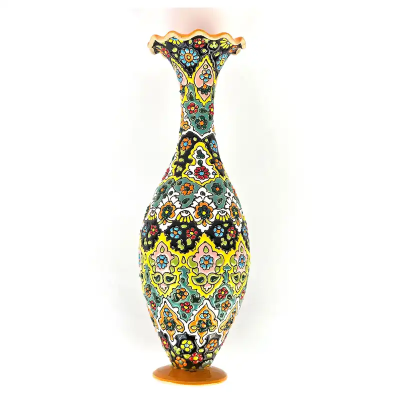 گلدان میناکاری مدل ساغر کد G30