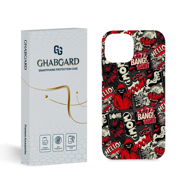 کاور قاب گارد مدل پسرانه مناسب برای گوشی موبایل اپل iPhone 15