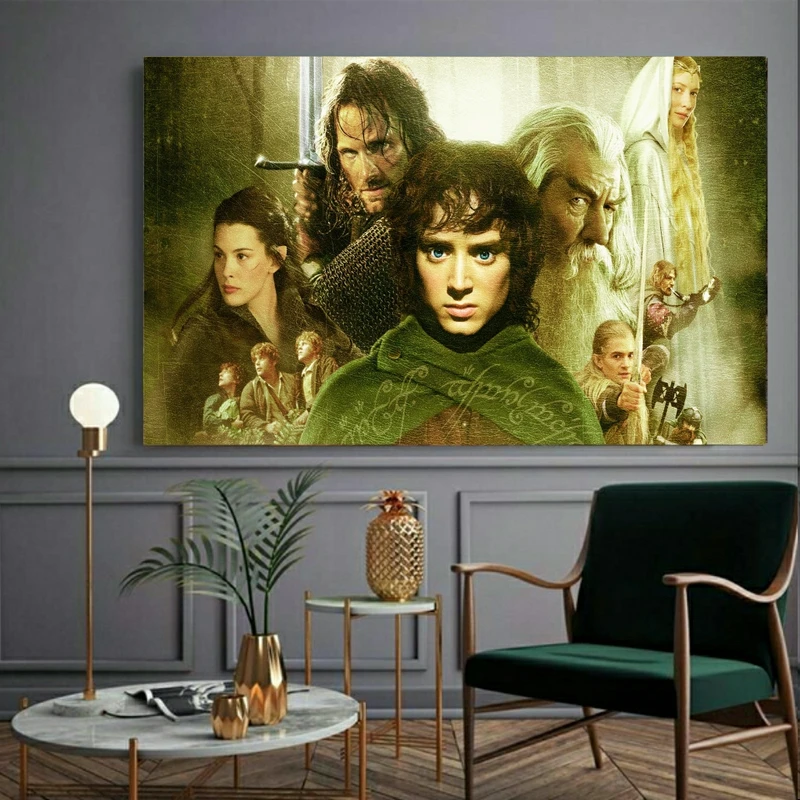تابلو شاسی طرح فیلم ارباب حلقه ها HOBBIT مدل SDT532