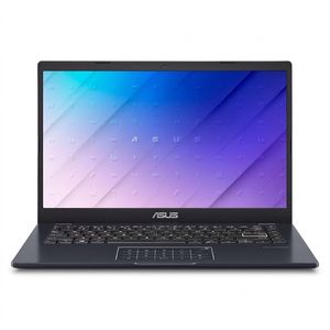 لپ‌تاپ ایسوس مدل Vivobook Go 14 E410KA-CL464 با پردازنده Celeron N4500، رم DDR4 4GB با فرکانس 3200MHz، حافظه هیبریدی با ظرفیت 256GB حافظه SSD و 64GB حافظه eMMC، نمایشگر لمسی 14 اینچ TN با وضوح Full HD، دارای نامبرپد دیجیتال، سیستم‌عامل Windows، کاستوم شده