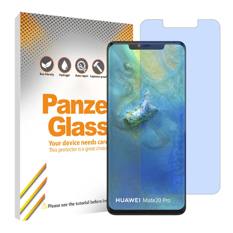 محافظ صفحه نمایش ضداشعه آبی پنزر گلس مدل Resistant مناسب برای گوشی موبایل هوآوی Mate 20 Pro