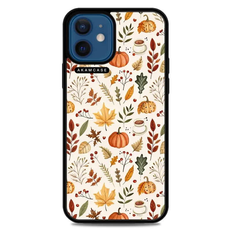 کاور آکام مدل AMC-WA12M-PUMPKIN-21 مناسب برای گوشی موبایل اپل iPhone 12 Mini