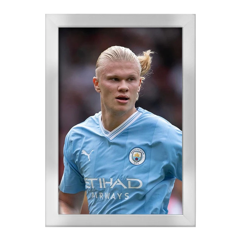 تابلو خندالو طرح ارلینگ هالند (Erling Haaland) کد 36375