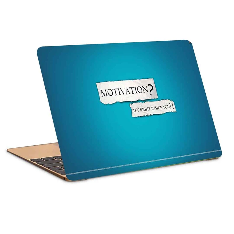 استیکر لپ تاپ طرح motivation کد c-687مناسب برای لپ تاپ 15.6 اینچ