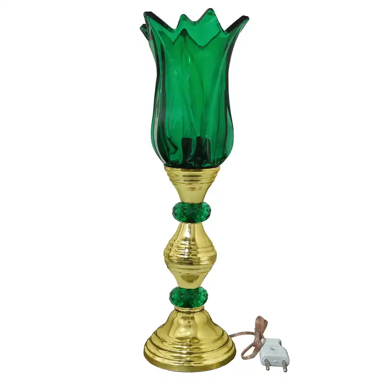 آباژور رومیزی مدل شمعدان