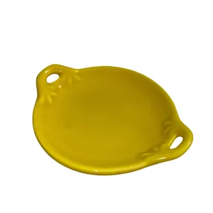ظرف سفالی طرح دایره