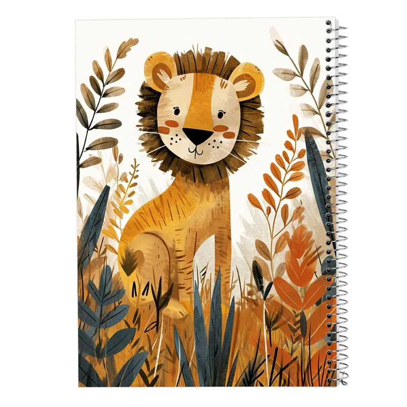 دفتر شطرنجی 50 برگ مدوپد طرح موجودات فانتزی کد DF17123