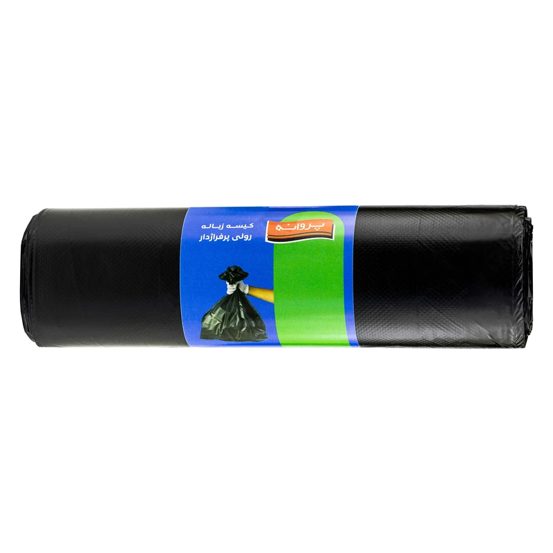 کیسه زباله پروانه مدل رولی کد 9120 بسته 24 عددی