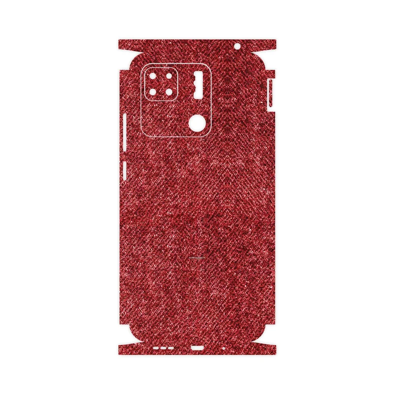 برچسب پوششی ماهوت مدل Fabric Texture 4-FullSkin مناسب برای گوشی موبایل شیائومی Redmi 10A