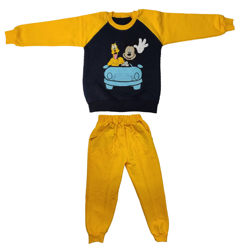 ست تیشرت و شلوار پسرانه مدل jk477