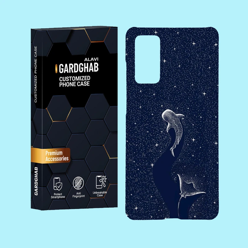 کاور گارد قاب علوی مدل هنری مناسب برای گوشی موبایل سامسونگ Galaxy S20 FE