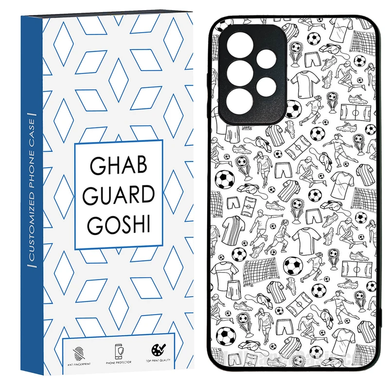 کاور قاب گارد گوشی طرح فوتبال کد TPU-118 مناسب برای گوشی موبایل سامسونگ Galaxy A73