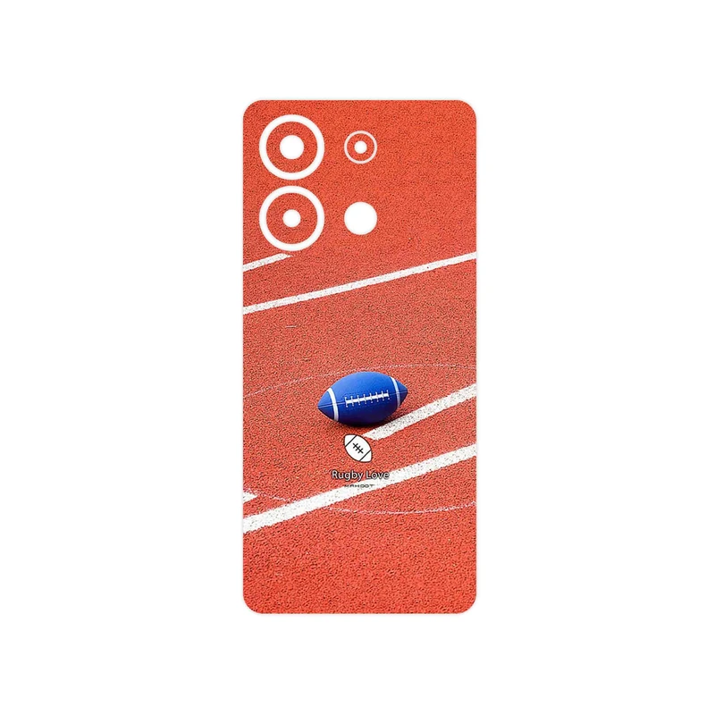برچسب پوششی ماهوت مدل Rugby football مناسب برای گوشی موبایل شیائومی Redmi Note 13 4G
