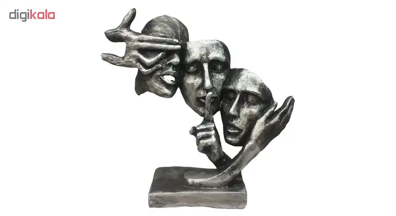 مجسمه طرح سه رخ مدل zhivan rose-122