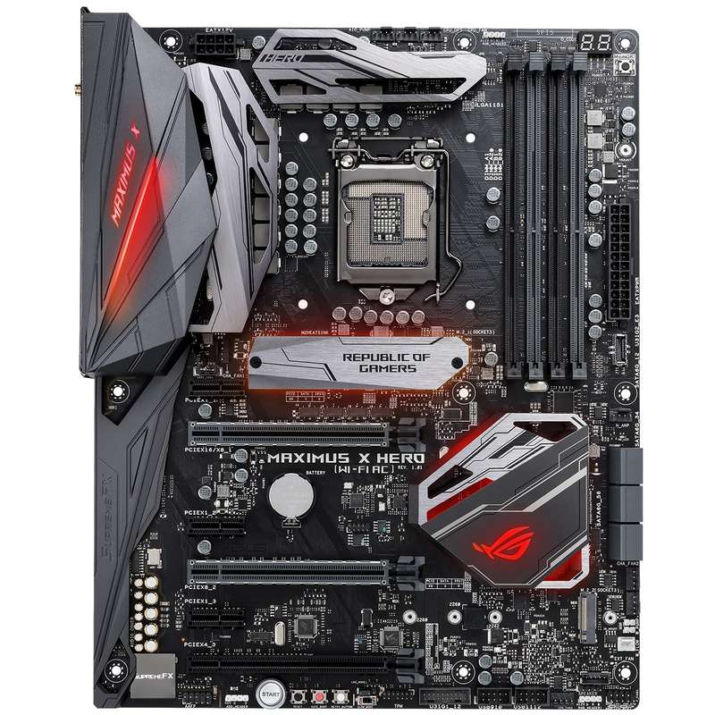 مادربرد ایسوس مدل ROG MAXIMUS X HERO مادربرد ایسوس مدل ROG MAXIMUS X HERO
