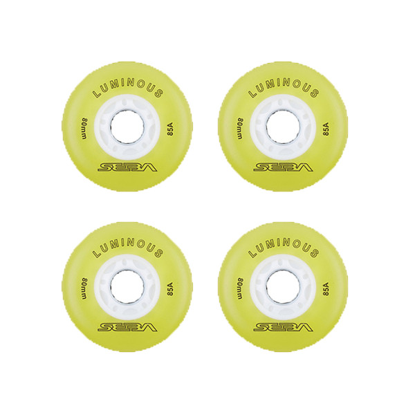 چرخ اسکیت سبا مدل Luminous 80MM بسته 4 عددی