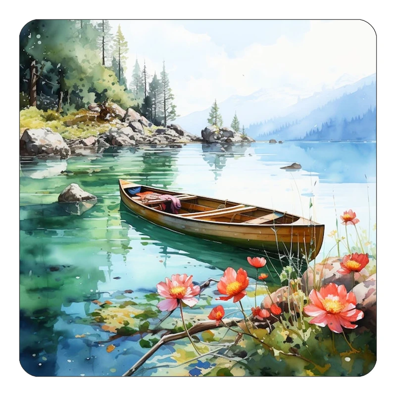 مگنت کاکتی طرح نقاشی رنگ روغن مدل mp70925