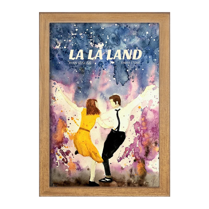 تابلو خندالو مدل لالا لند (La La Land) کد F11357
