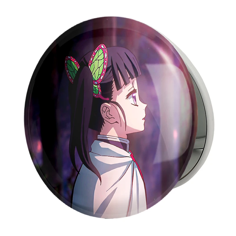 آینه جیبی خندالو طرح کانائو سویوری انیمه شیطان کش مدل تاشو کد 11474 